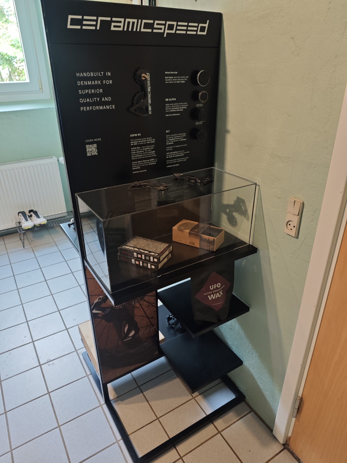 CeramicSpeed udstilling med lejer og OSPW hos Thy Service